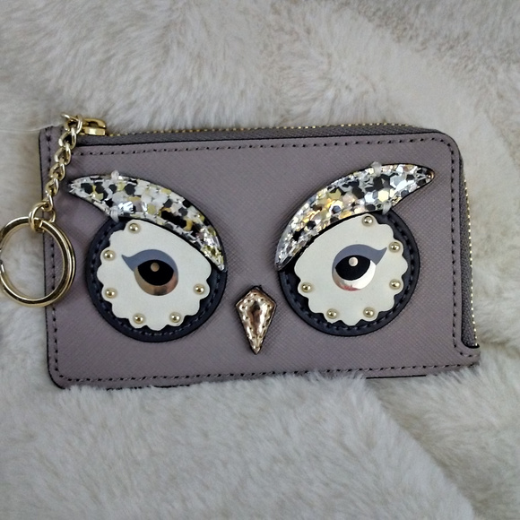 kate spade Accessories - Kate Spade ♠️ NWT Owl Card Holder/Keychain
